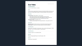 IT Destek Uzmanı için ATS uyumlu örnek CV