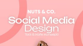 Kafe & Tatlı Markaları İçin Instagram Post Tasarımı
