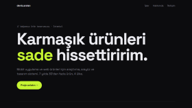 Deniz Arslan: Portfolyo Web Sitesi (Örnek Çalışma)