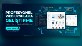 sıfırdan profesyonel web uygulaması geliştiriyorum