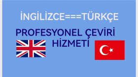 profesyonel i̇ngilizce türkçe çeviri yapabilirim