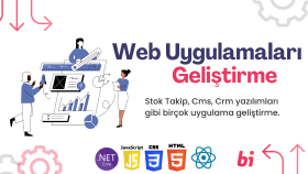 web uygulamaları geliştirebilirim