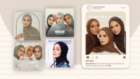 Beyzak Store Sosyal Medya Post Tasarımları