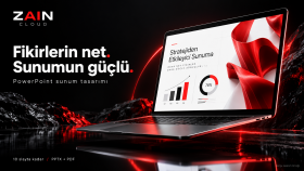 hazır içeriğinizi profesyonel sunuma dönüştürebilirim
