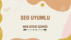 web siteniz için özgün ve seo uyumlu içeriği hazırlarım