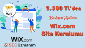 Wix.com'da E-Ticaret, kurumsal ve kişisel web sitesi yaparım