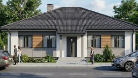 ​Tek Katlı Modern Konut 3D Kat Planı & Fotogerçekçi Dış Cephe Renderı