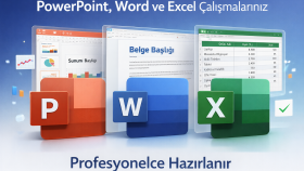 power point, word ve excel sunumlarınızı hazırlarım