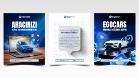 EgoCars - Sosyal Medya Çalışması