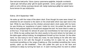 yaptığım çeviriler