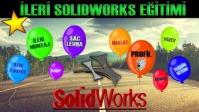 profesyonel olarak ileri seviye solidworks eğitimi veririm