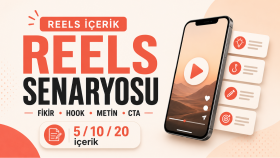 markanıza özel reels senaryoları oluştururum