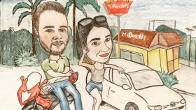 portrenizi en iyi ve en eğlenceli karikatür olarak çizerim