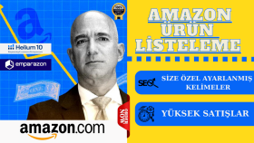 amazon ürünlerinizi profesyonel bir şekilde listeleyebilirim