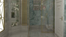 İç Mekan 2d ve 3d tasarım ve modellemesini yapıyorum (Banyo)