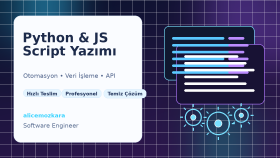 sizin için python ve js de script yazabilirim