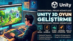 Unity ile 3D ve 2D oyun geliştirebilirim