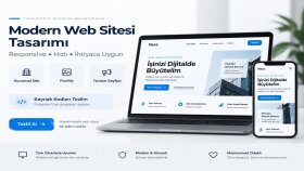 size özel responsive ve modern web sitesi geliştiririm