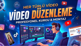 her tür video için profesyonel kurgu ve montaj yapabilirim