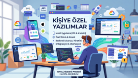 kişiye özel yazılımlar üretebilirim