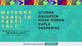WATSONS GENÇLİK FESTİVALİ SESLENDİRMESİ