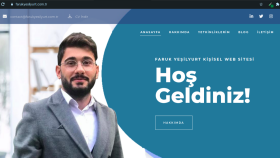 Kişisel Web Sitem