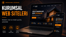 kurumsal web sitesi tasarımı yapıyorum