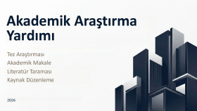 akademik araştırma asistanlığı yaparım
