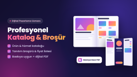 profesyonel katalog ve broşür hazırlarım