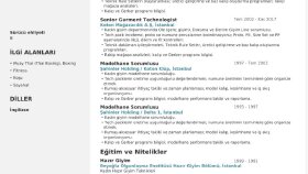 tech pack inceler, üretime uygunluk raporu hazırlarım
