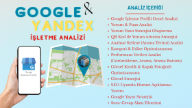 Google işletmenizin konum analiz raporunu oluşturabilirim