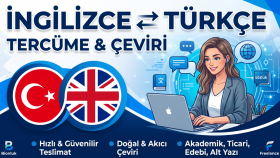 profesyonel İngilizce ve Türkçe çeviri hizmeti sunuyorum