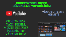 youtube ve diğer platform videolarını düzenleyebilirim