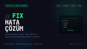 mevcut yazılım projelerinizde hızlı bug fix desteği sağlarım