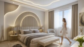 King Süit Otel Odası Tasarımı