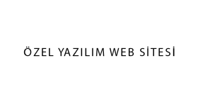 Özel Yazılım Websitesi