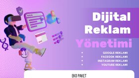 tüm dijital mecralardaki reklamlarınızı yönetebilirim