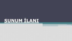 sunumlarınızı yaparım