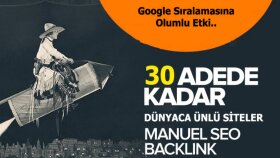 30 adet popüler siteden web sitenize link alırım