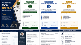 profesyonel CV ve ön yazı hazırlarım
