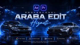 aracınızı sinematik şekilde editlerim
