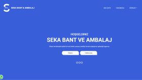 Bir şirkete yaptığım web sitesi