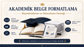 akademik belgelerinize biçimlendirme desteği veririm