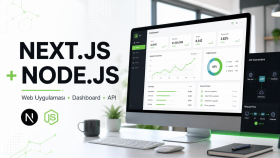 Next.js ve Node.js web uygulaması geliştirebilirim