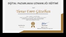 Dijital Pazarlama Uzmanlığı Sertifikası