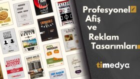 Dikkat Çekici Profesyonel Afiş ve Reklam Tasarımları