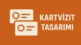 kişiler ve firmalar için özel kartvizit tasarlıyorum