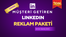 Linkedin reklamlarınızı kurabilirim ve yönetebilirim
