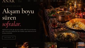 Anar · Çok dilli restoran sitesi (örnek proje)