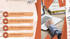 çalışmalarınızda redaksiyon yapabilirim
